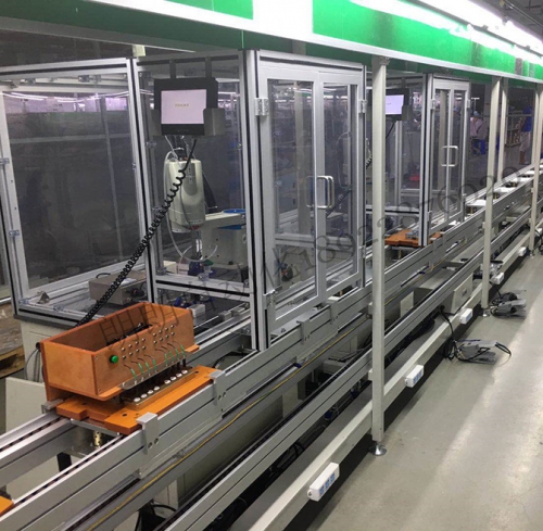 链板输送线 链板输送线